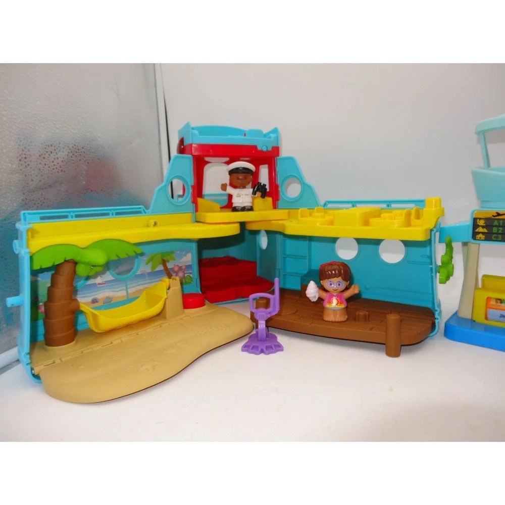 Fisher-Price‎ Little People Everyday Adventures Airport & Travel Friend Ship Set